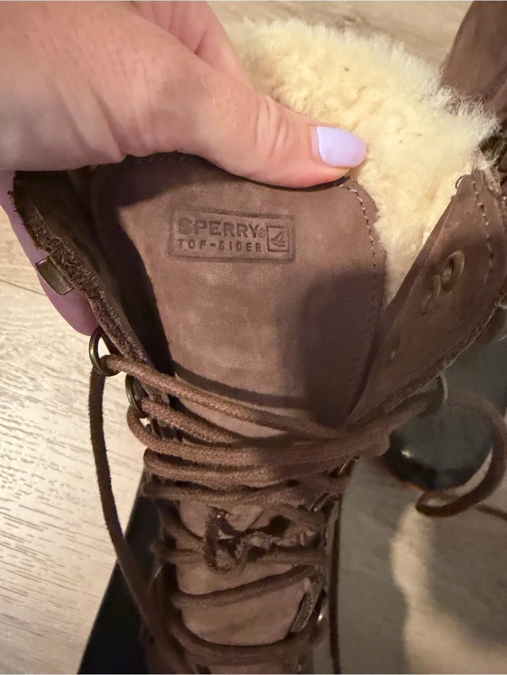 Sperry winter duck boots women’s size 8